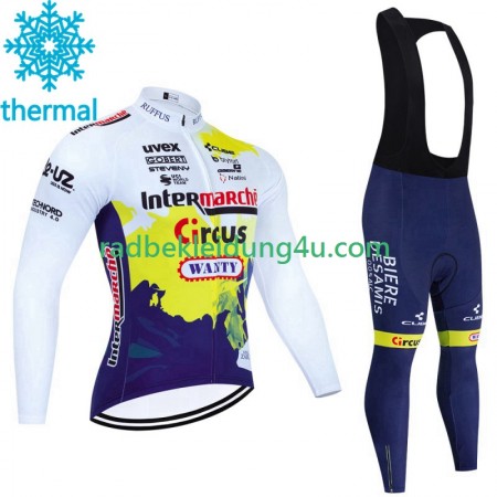 Set Langarmtrikot + Trägerhose Lange Winter Thermal Fleece Wanty Circus 2023